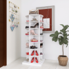 Storage Rotating Shoe Rack 360 Original Rotating Shoe Rack Tower Original 7-Tier Hold Over 35 Pairs Of Shoes