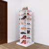 Storage Rotating Shoe Rack 360 Original Rotating Shoe Rack Tower Original 7-Tier Hold Over 35 Pairs Of Shoes