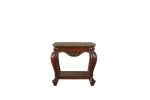 ACME Picardy End Table, Vintage Cherry Oak 88222