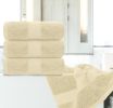 Luxury Bath Towels Set of 4 Large 700 GSM Cotton Ultra Soft Bath Towels 27x54 | Highly Absorbent and Quick Dry | Hotel Towels for Bathroom Luxury Plus