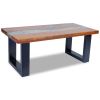 Coffee Table Teak Resin 39.4"x19.7"