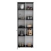 Multistorage Kitchen Pantry Lane, Kitchen, White / Black