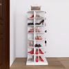 Storage Rotating Shoe Rack 360 Original Rotating Shoe Rack Tower Original 7-Tier Hold Over 35 Pairs Of Shoes