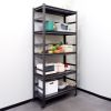 63"H Storage Shelves - Heavy Duty Metal Shelving Unit Adjustable 5-Tier Pantry Shelves with Wheels Load 1750LBS Kitchen Shelf Garage Storage