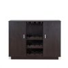 Espresso 2-Door Wine Cabinet