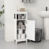 Bathroom Single Door Cabinet with Adjustable Shelf ‚Äì Versatile and Elegant Storage Solution