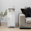 Bathroom Single Door Cabinet with Adjustable Shelf ‚Äì Versatile and Elegant Storage Solution