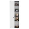 Multistorage Kitchen Pantry Lane, Kitchen, White / Black