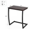 Steel Frame C-shaped Sofa Side End Table