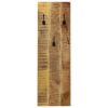 Wall-mounted Coat Racks 2 pcs Solid Mango Wood 14.2"x43.3"x1.2"