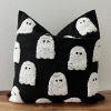 Tufted throw pillow cover, Halloween and fall d√©cor