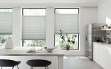 WELLSOURCE Light Filtering/Dimout Cellular Shades Cordless, Top Down Bottom Up Blinds for Windows